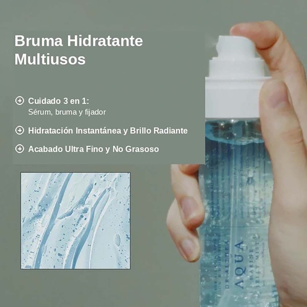 AQUA MARINE JELLY MIST DE DR. ALTHEA (BRUMA PARA BRILLO HIDRATADO)